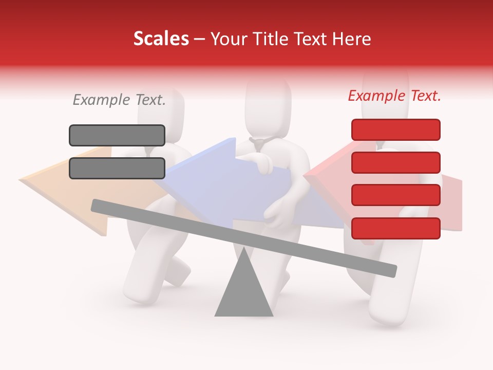 A Group Of People Carrying Arrows Powerpoint Template PowerPoint Template