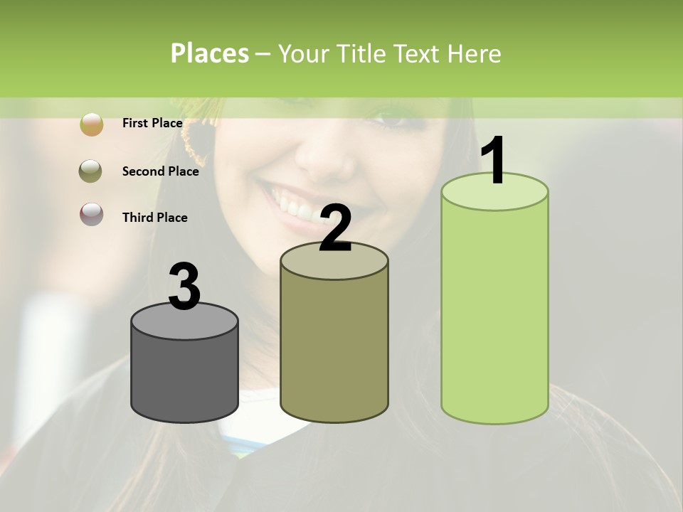 Columns Grass Chain PowerPoint Template