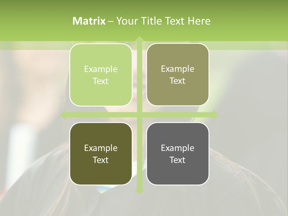 Columns Grass Chain PowerPoint Template
