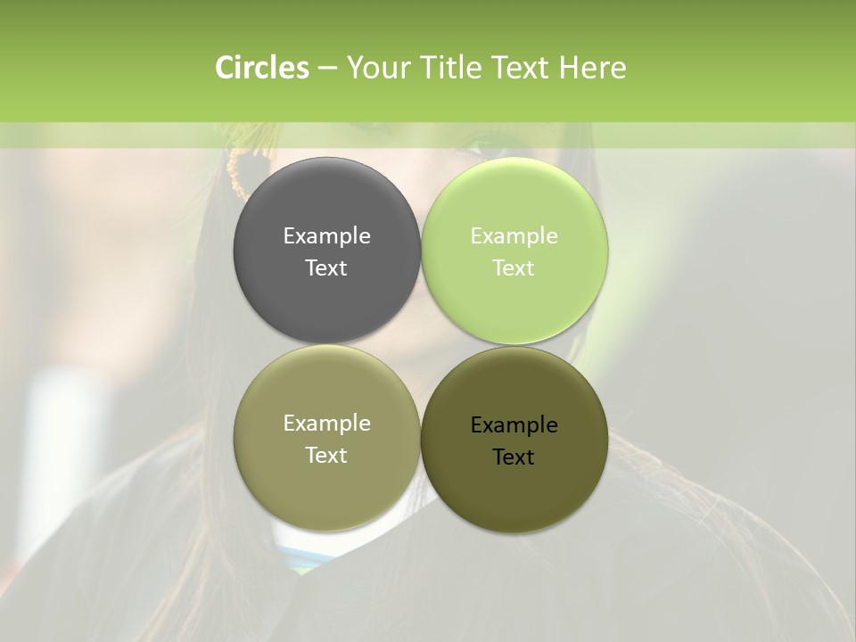 Columns Grass Chain PowerPoint Template