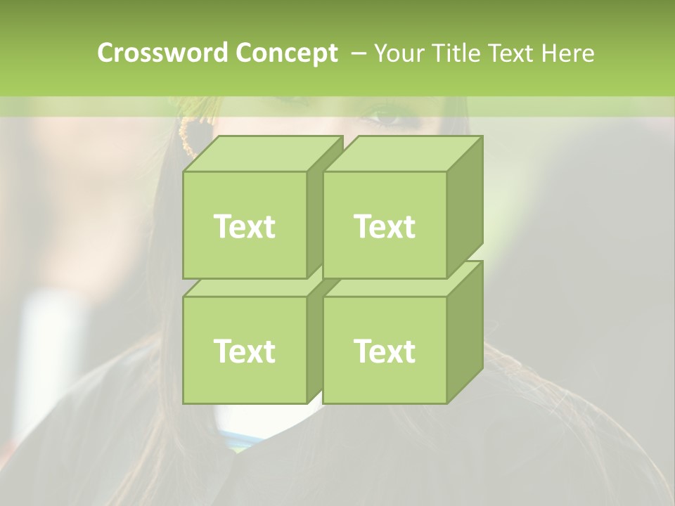 Columns Grass Chain PowerPoint Template