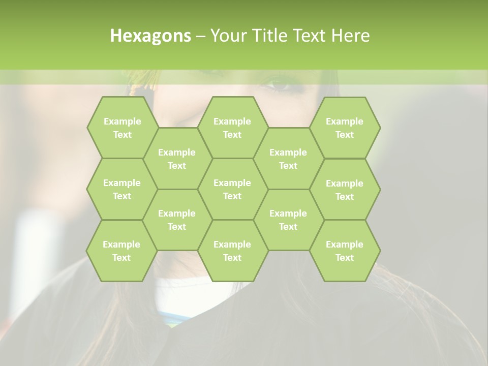 Columns Grass Chain PowerPoint Template