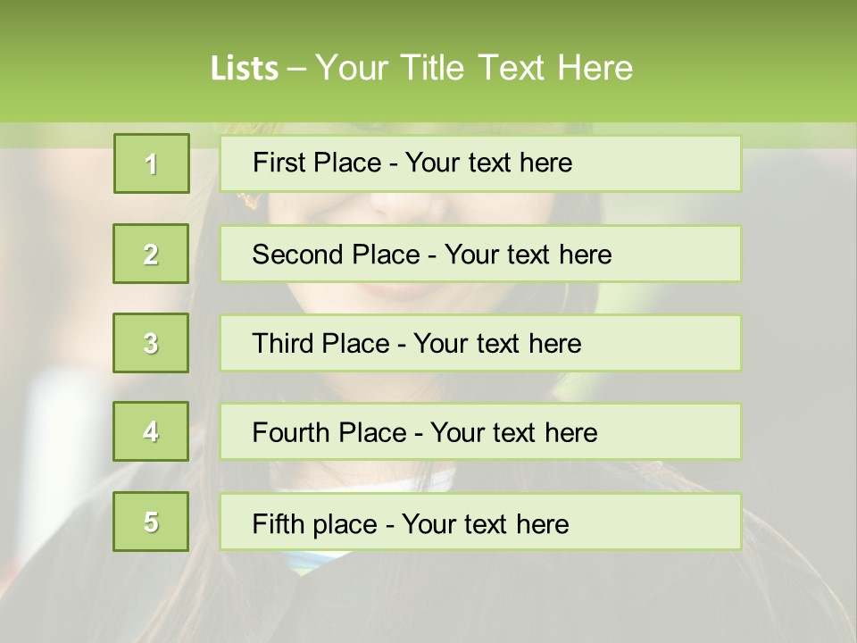 Columns Grass Chain PowerPoint Template