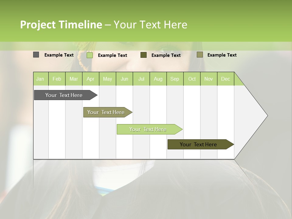 Columns Grass Chain PowerPoint Template
