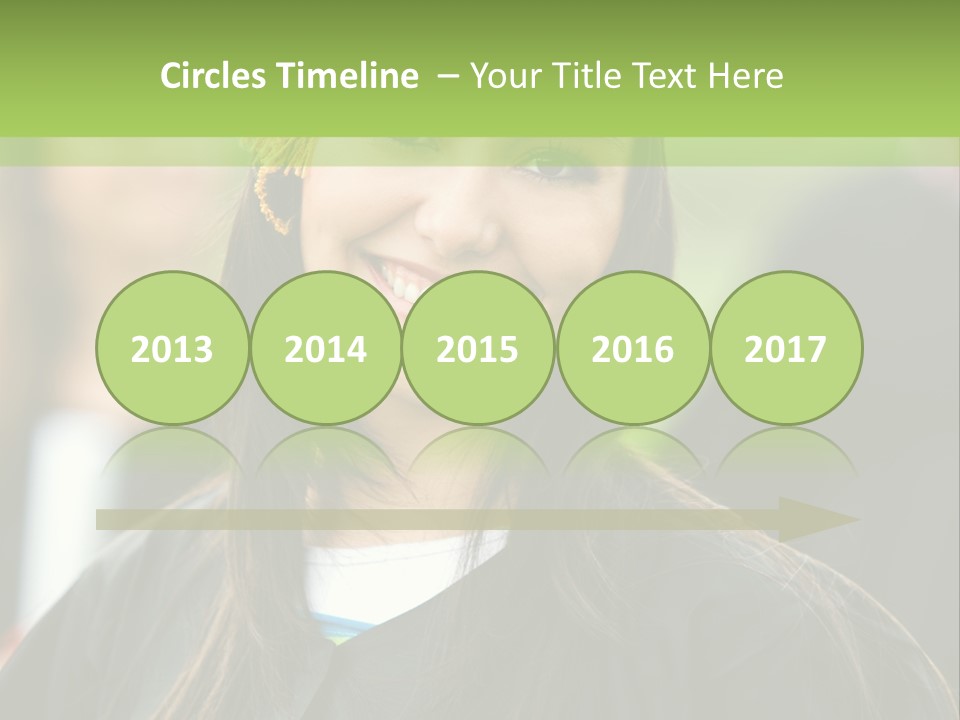 Columns Grass Chain PowerPoint Template