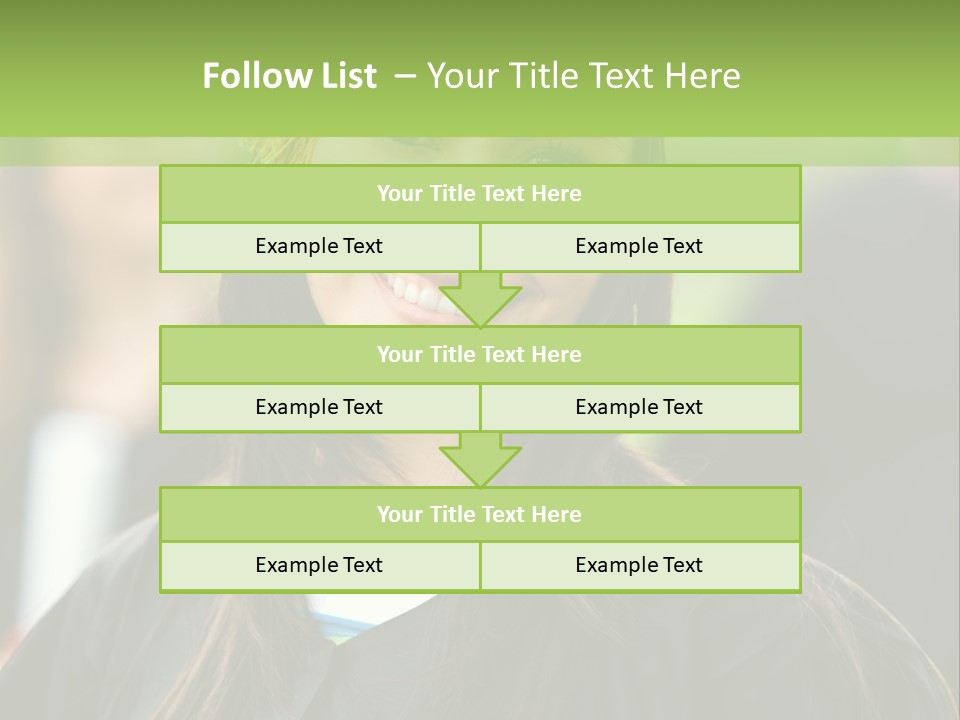 Columns Grass Chain PowerPoint Template
