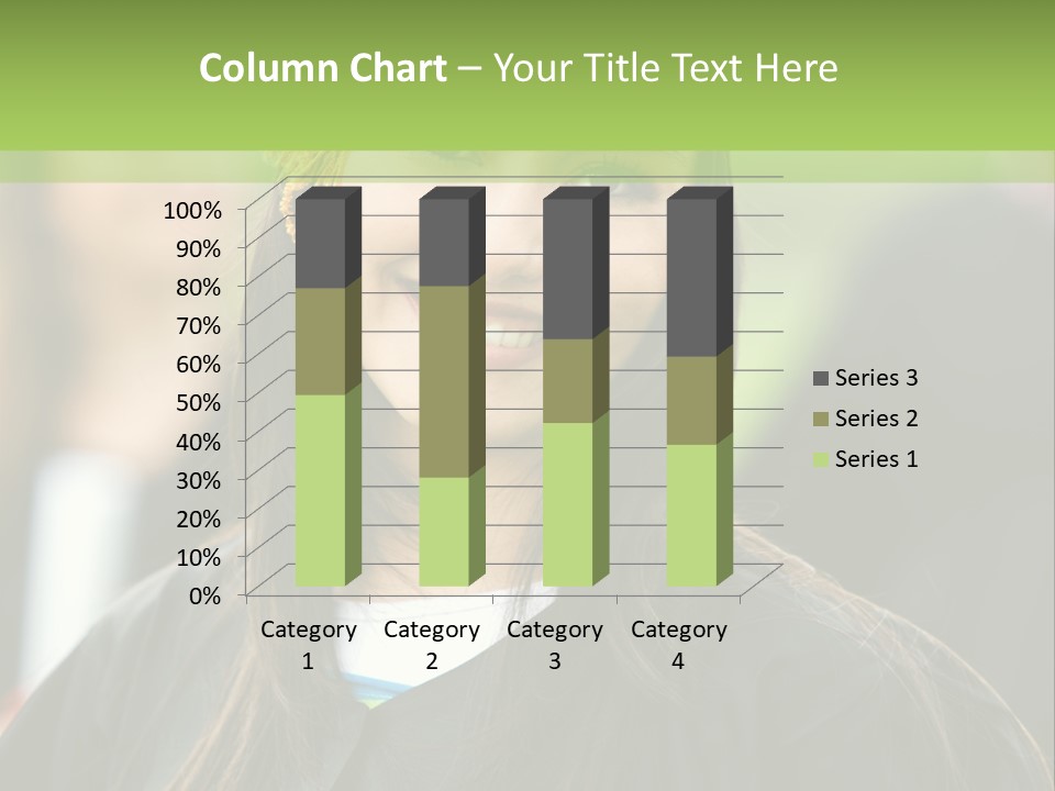Columns Grass Chain PowerPoint Template