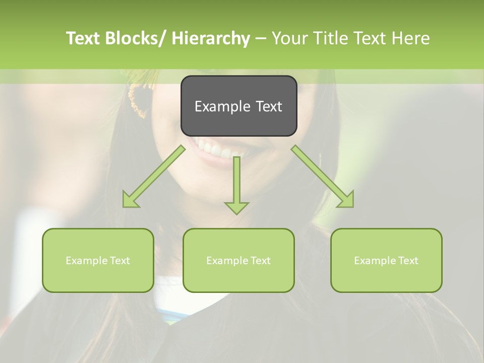 Columns Grass Chain PowerPoint Template