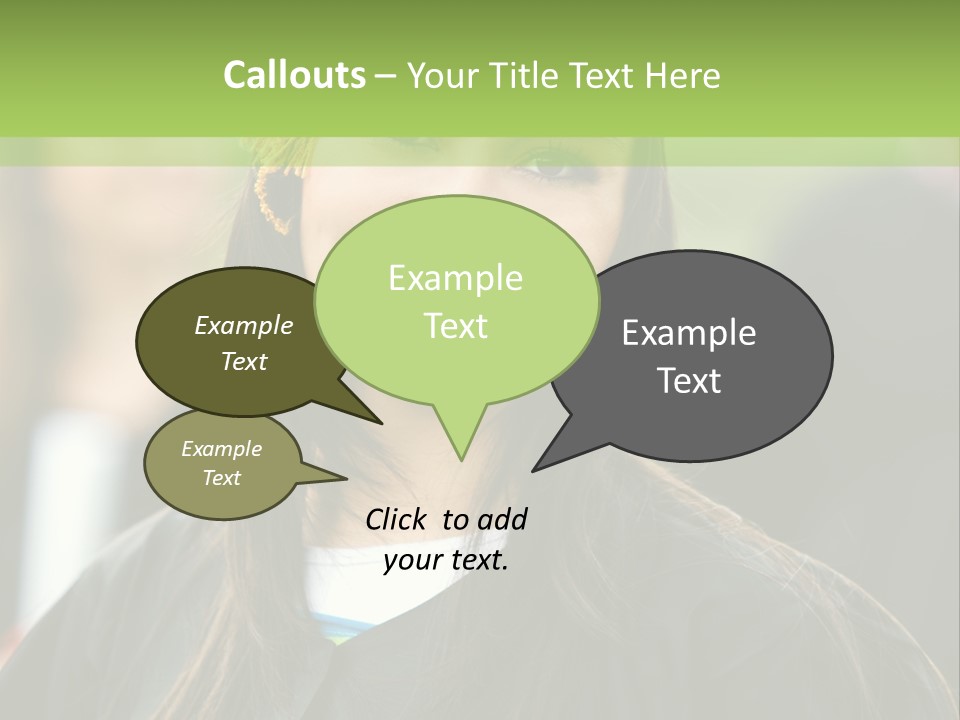 Columns Grass Chain PowerPoint Template