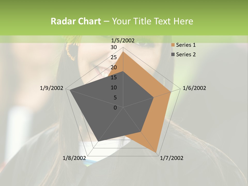 Columns Grass Chain PowerPoint Template