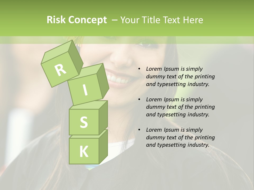 Columns Grass Chain PowerPoint Template