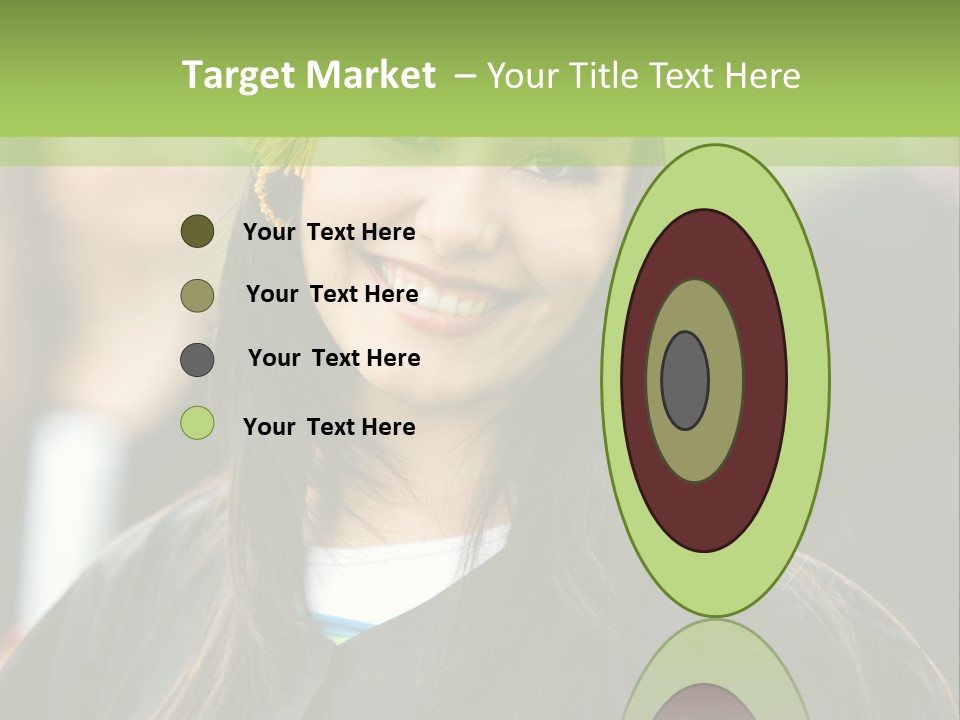 Columns Grass Chain PowerPoint Template