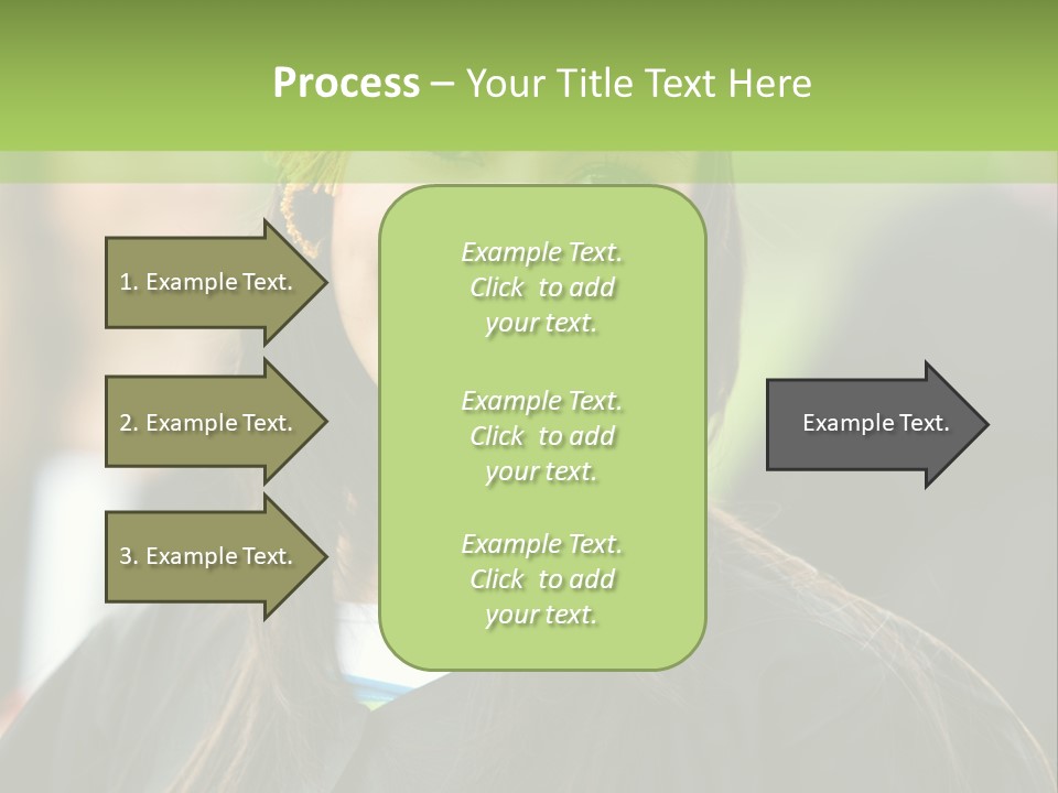 Columns Grass Chain PowerPoint Template