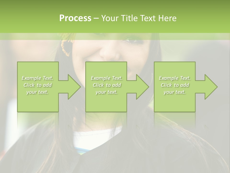 Columns Grass Chain PowerPoint Template