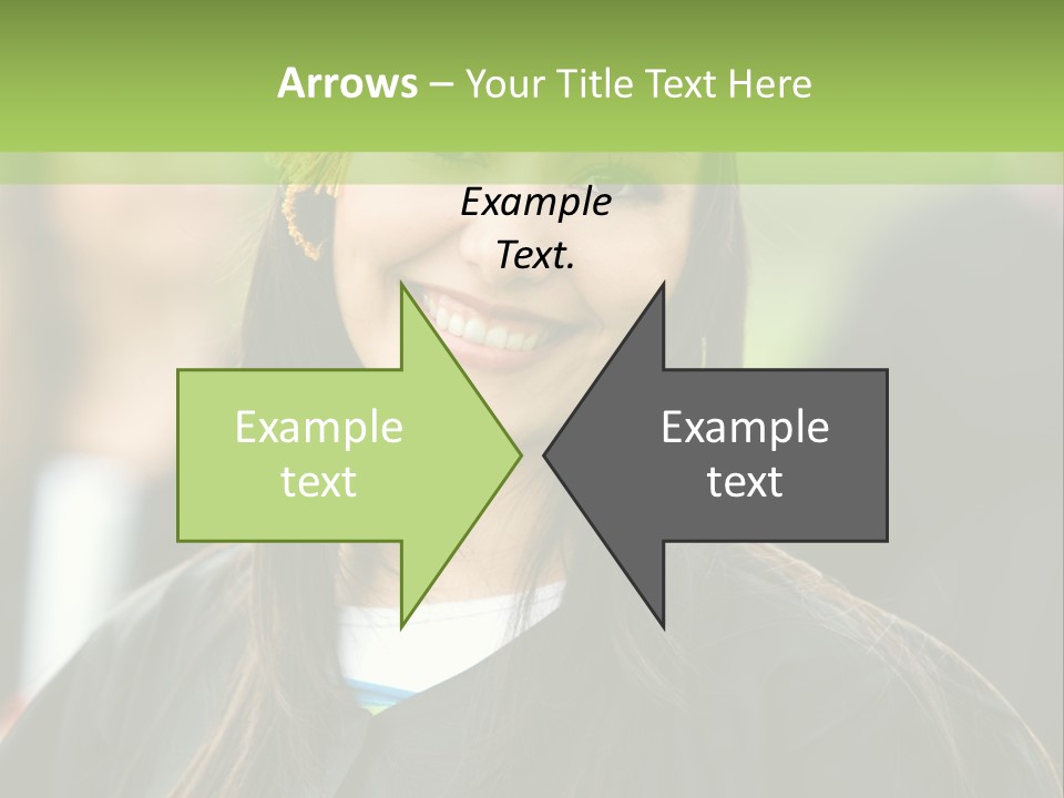 Columns Grass Chain PowerPoint Template