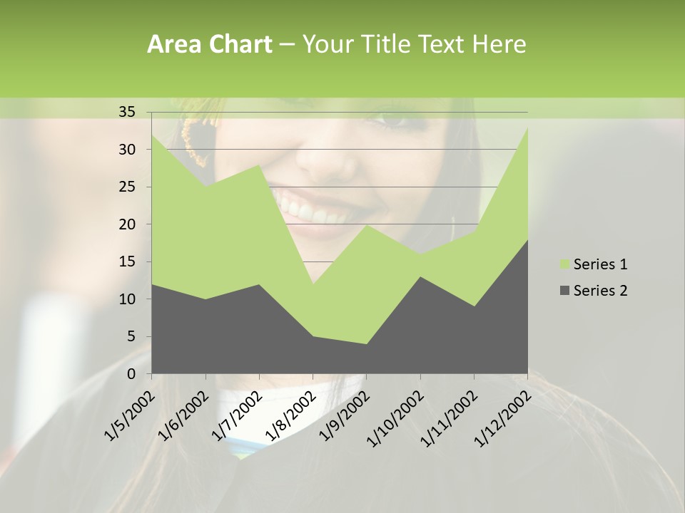 Columns Grass Chain PowerPoint Template