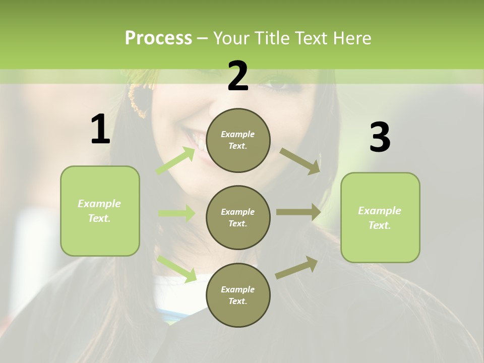 Columns Grass Chain PowerPoint Template