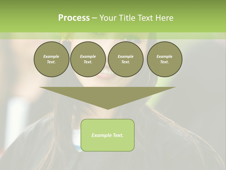 Columns Grass Chain PowerPoint Template