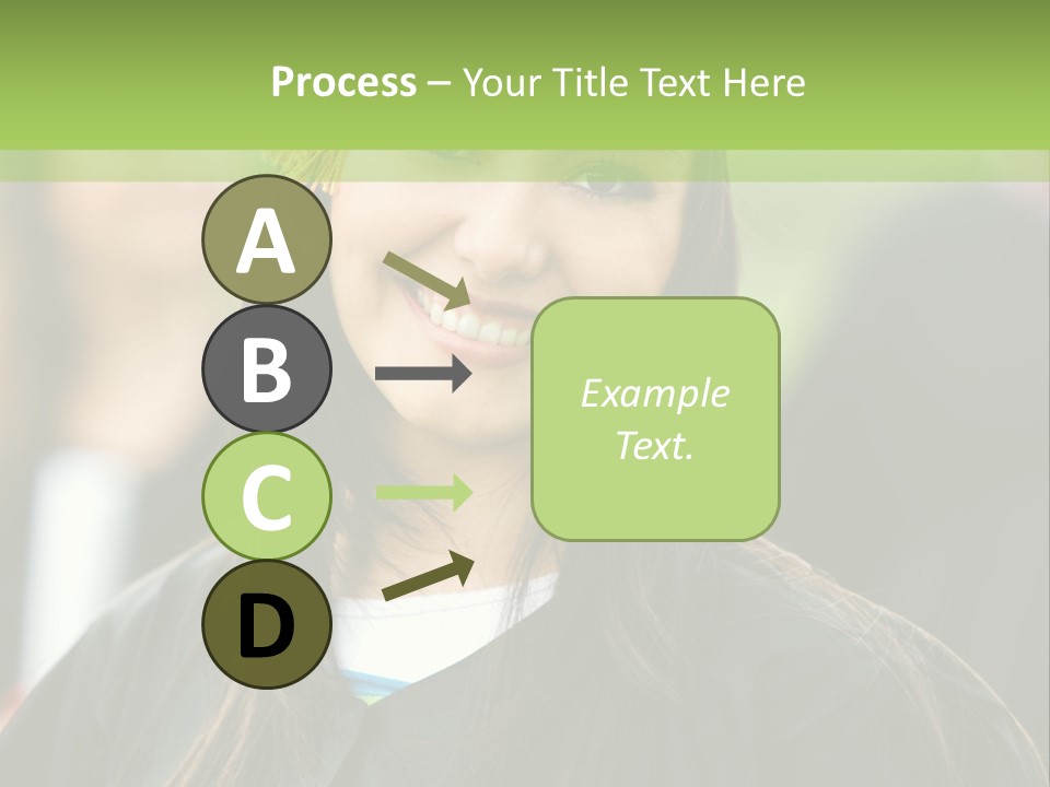Columns Grass Chain PowerPoint Template