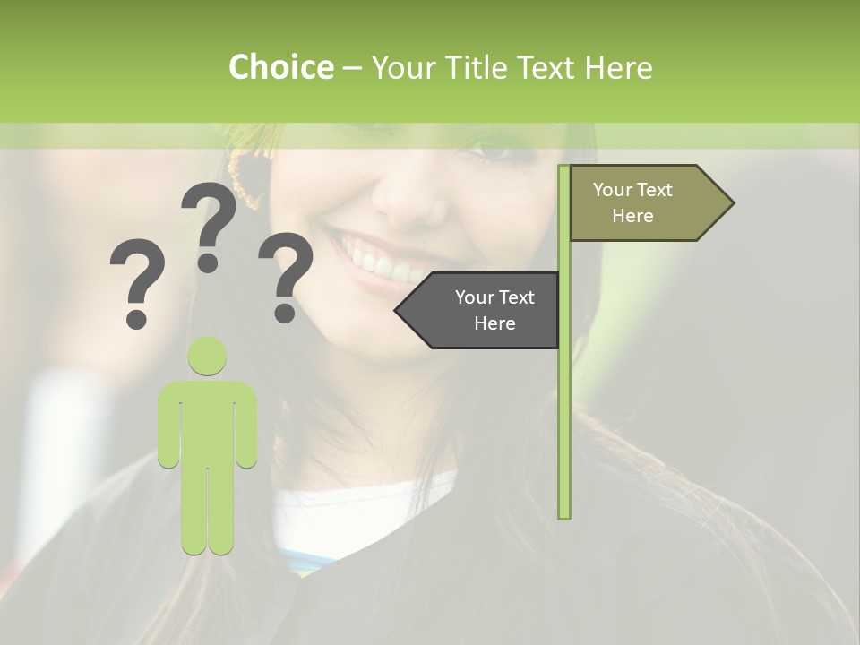 Columns Grass Chain PowerPoint Template