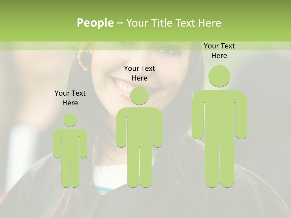 Columns Grass Chain PowerPoint Template