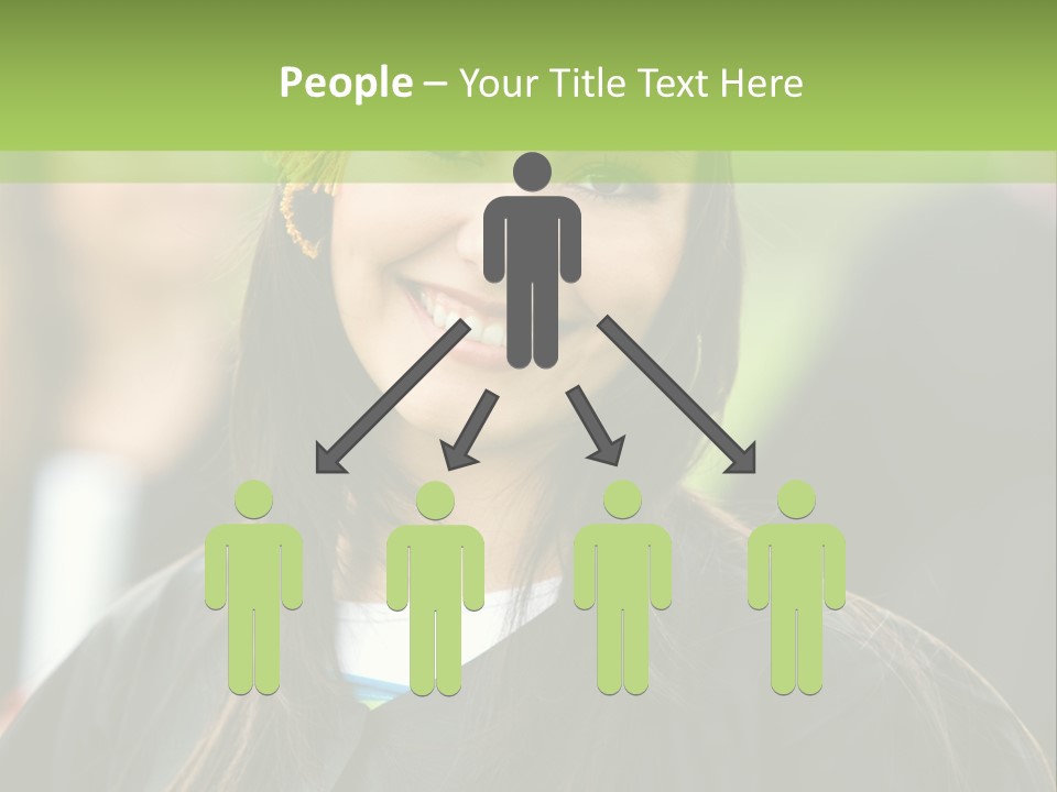 Columns Grass Chain PowerPoint Template