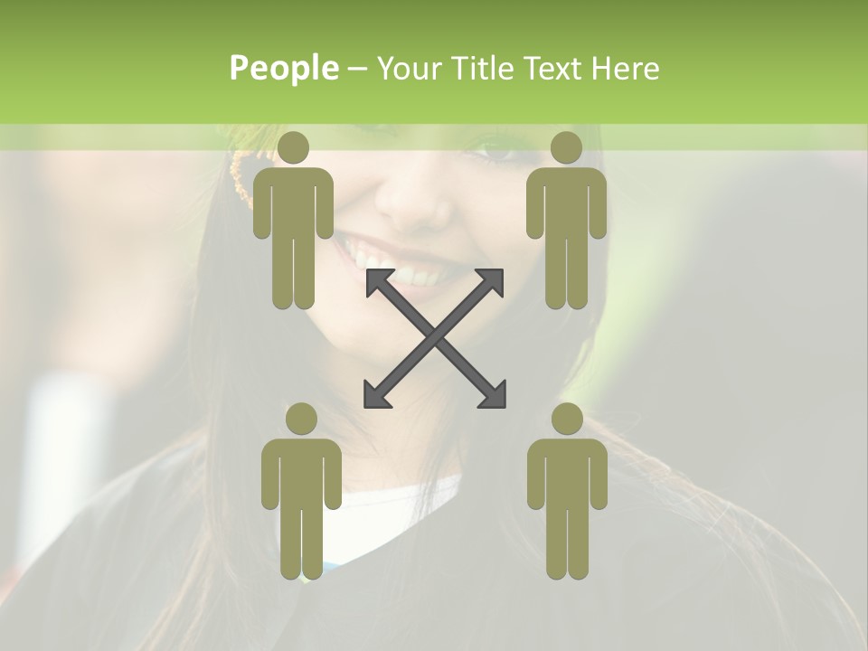 Columns Grass Chain PowerPoint Template