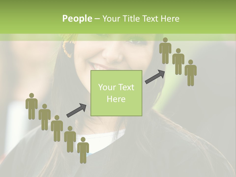 Columns Grass Chain PowerPoint Template