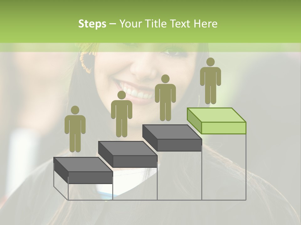 Columns Grass Chain PowerPoint Template