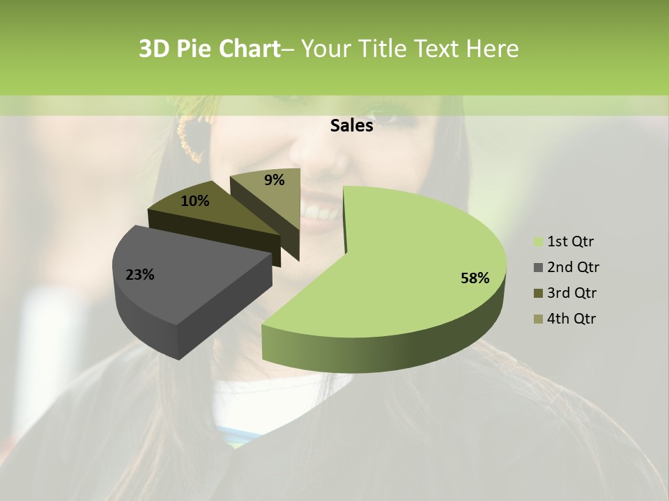 Columns Grass Chain PowerPoint Template