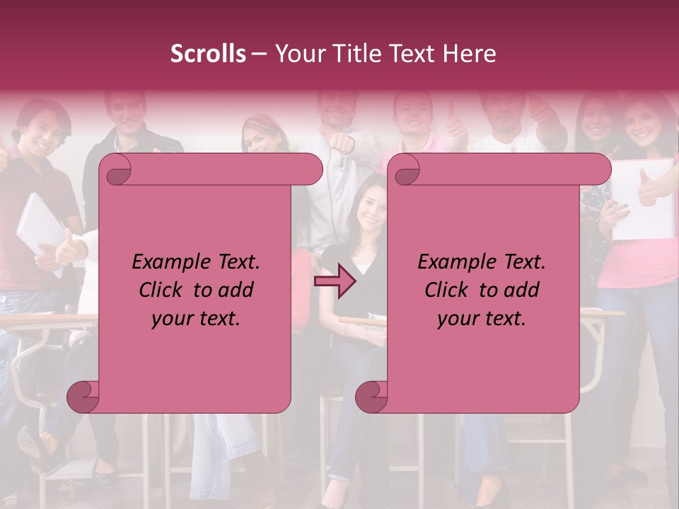 Women Female Person PowerPoint Template