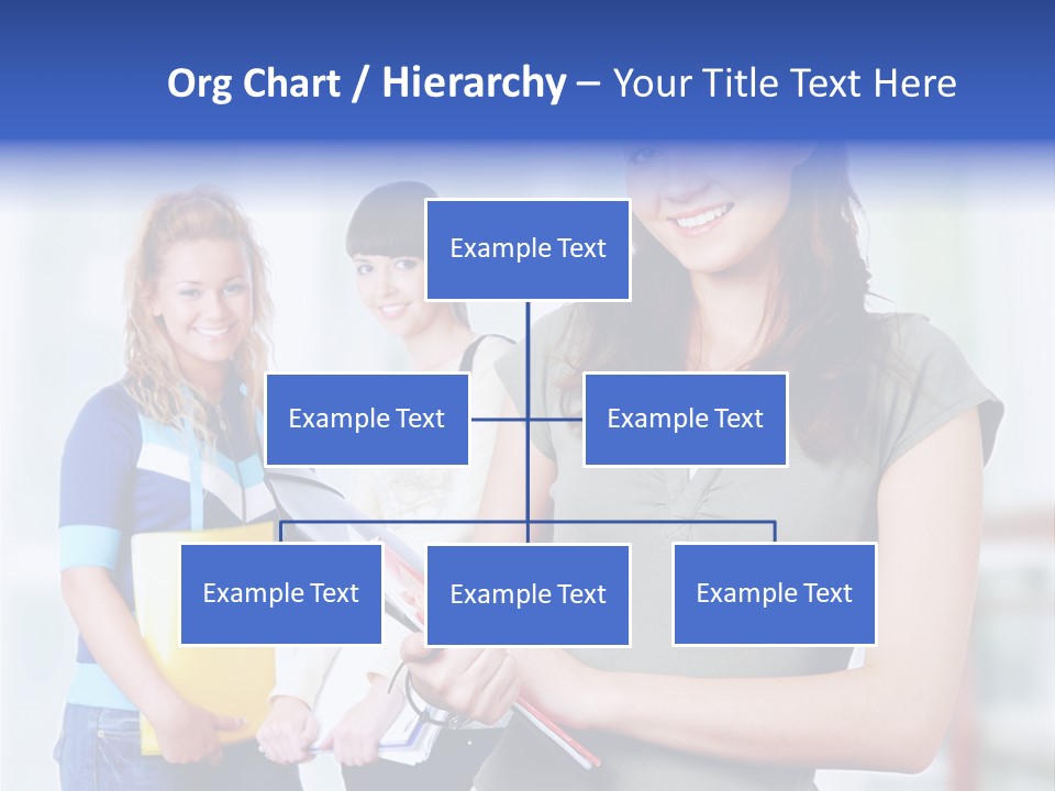 Adolescent Girlfriends Casual PowerPoint Template