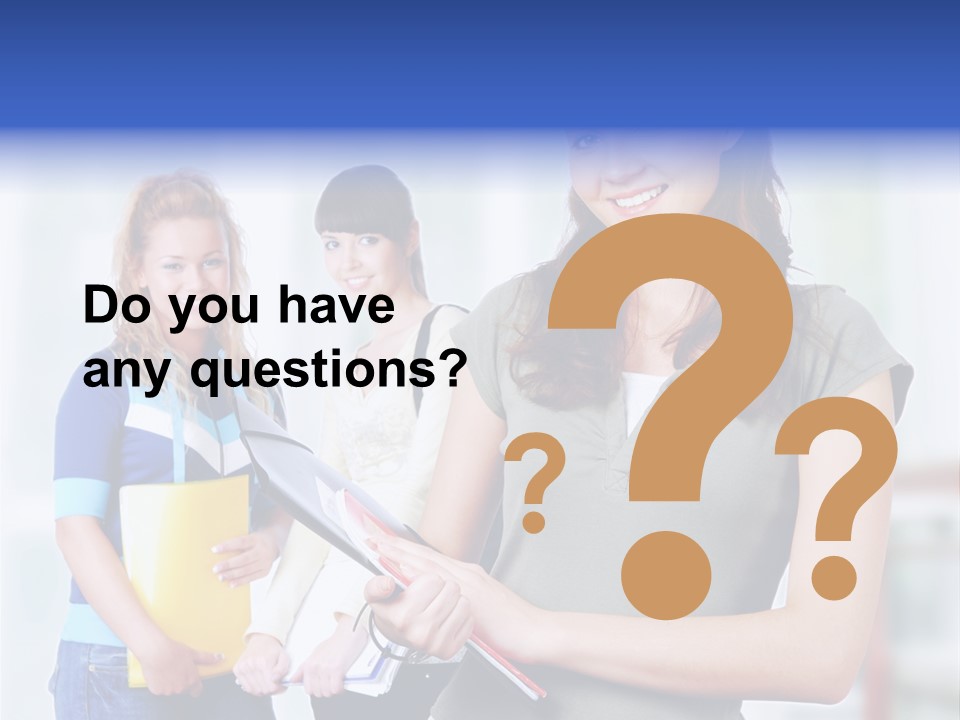 Adolescent Girlfriends Casual PowerPoint Template