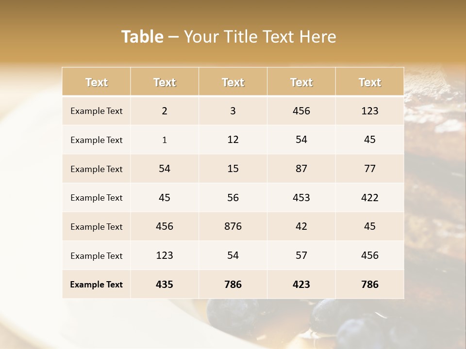 Hoping Body Belly PowerPoint Template