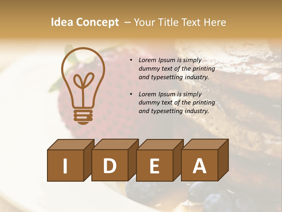 Hoping Body Belly PowerPoint Template