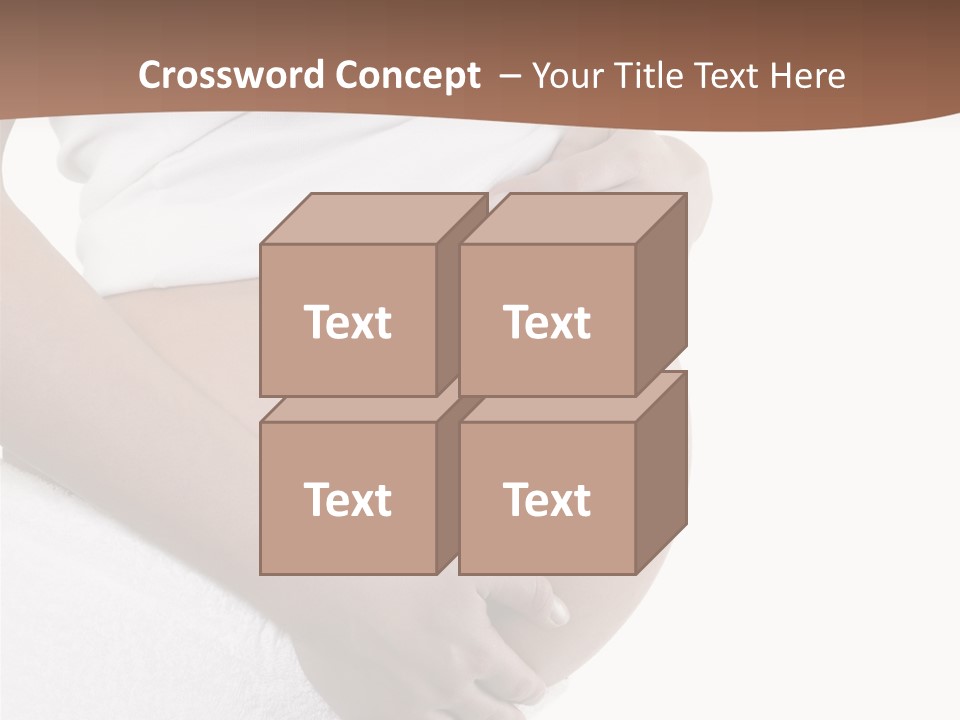 Hoping Body Belly PowerPoint Template