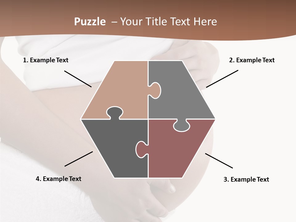 Hoping Body Belly PowerPoint Template