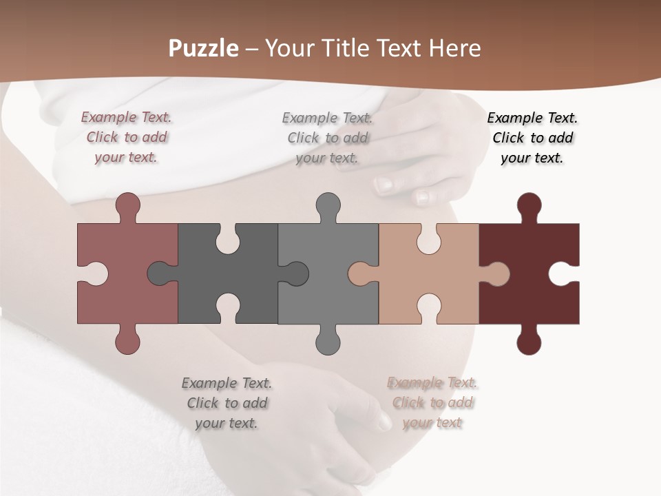 Hoping Body Belly PowerPoint Template