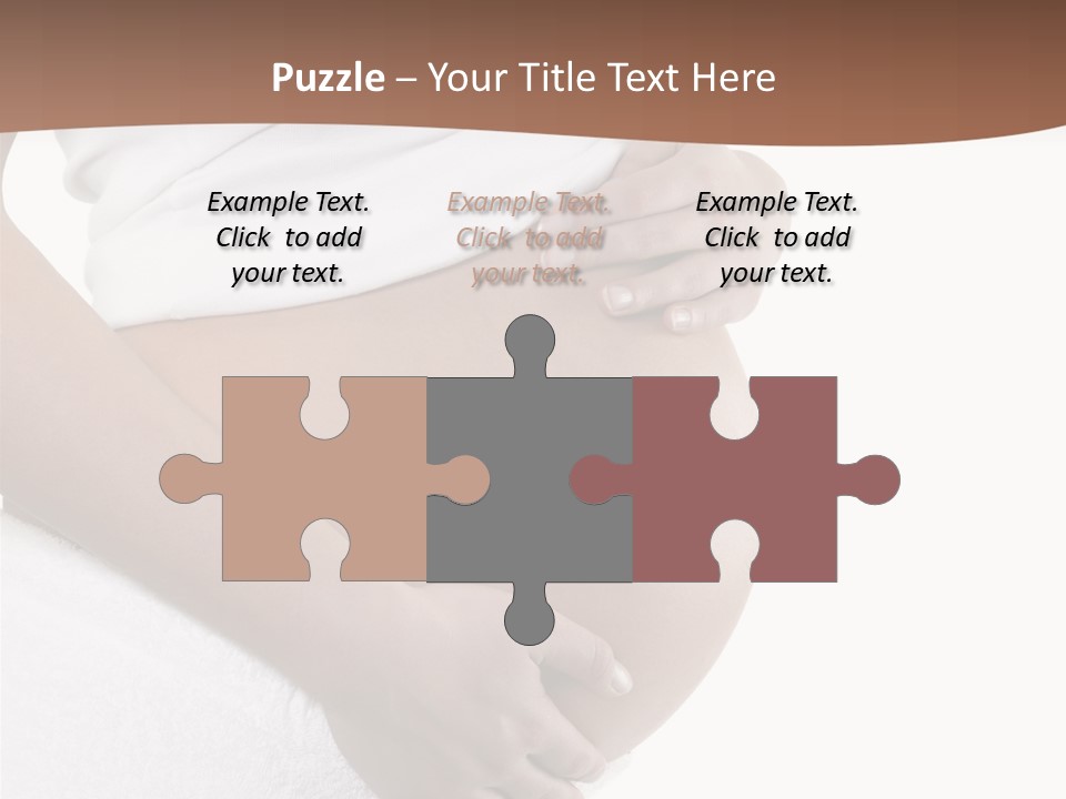 Hoping Body Belly PowerPoint Template