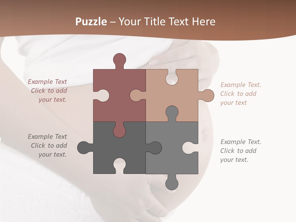 Hoping Body Belly PowerPoint Template