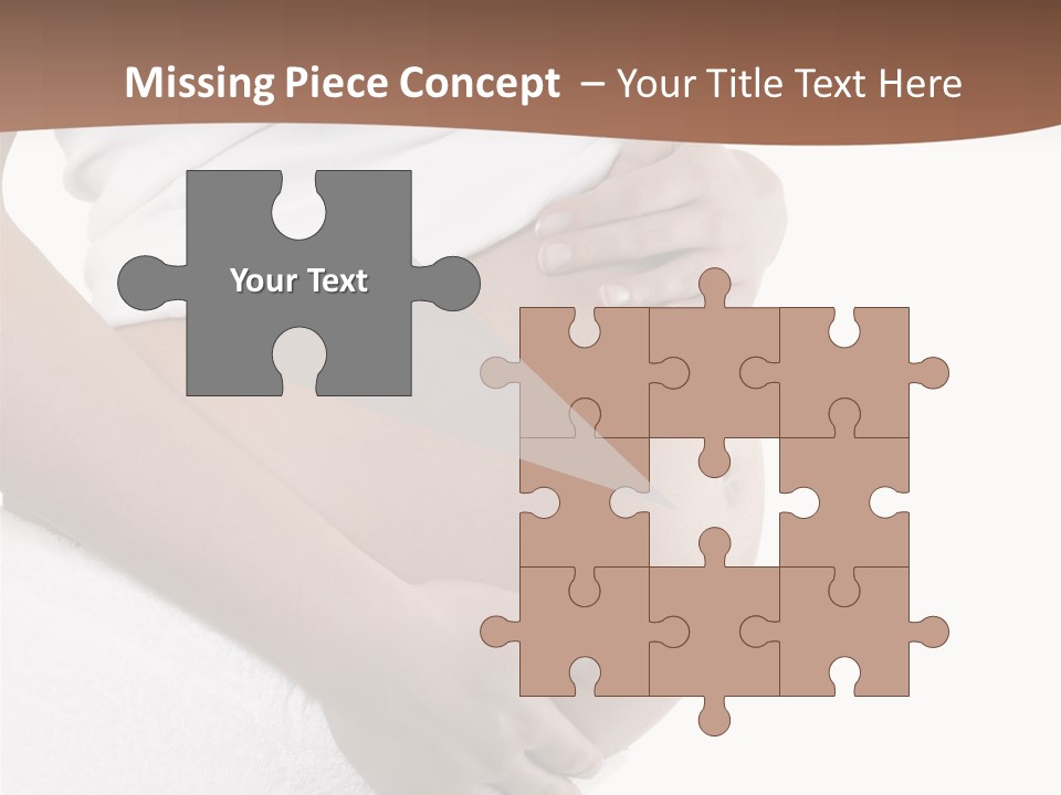 Hoping Body Belly PowerPoint Template