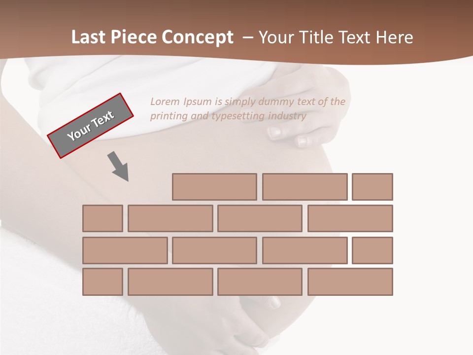 Hoping Body Belly PowerPoint Template