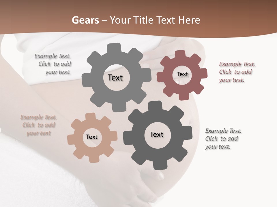 Hoping Body Belly PowerPoint Template