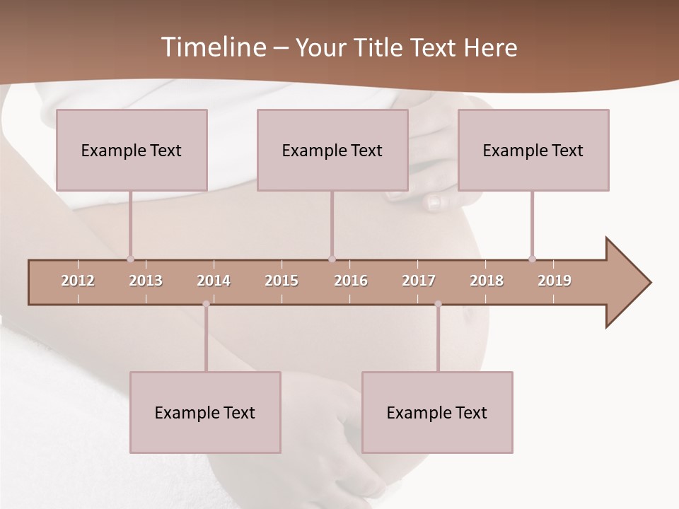 Hoping Body Belly PowerPoint Template