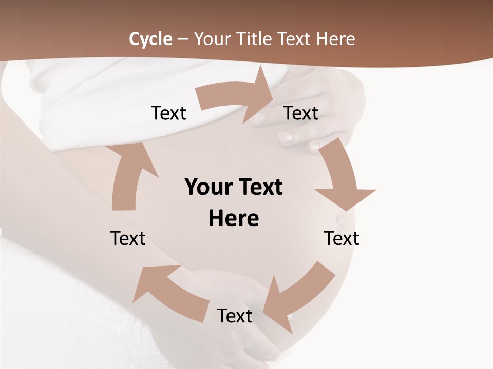 Hoping Body Belly PowerPoint Template