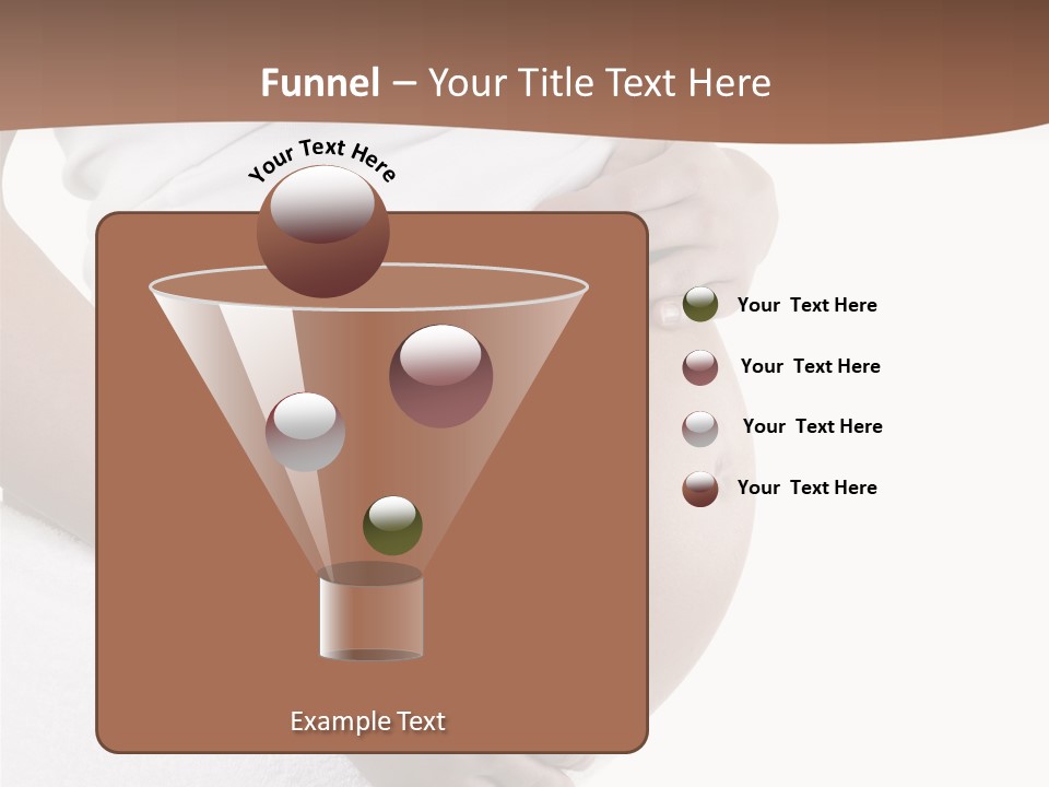Hoping Body Belly PowerPoint Template