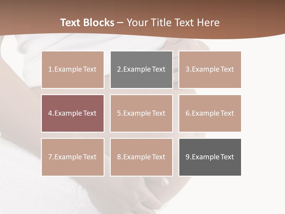 Hoping Body Belly PowerPoint Template