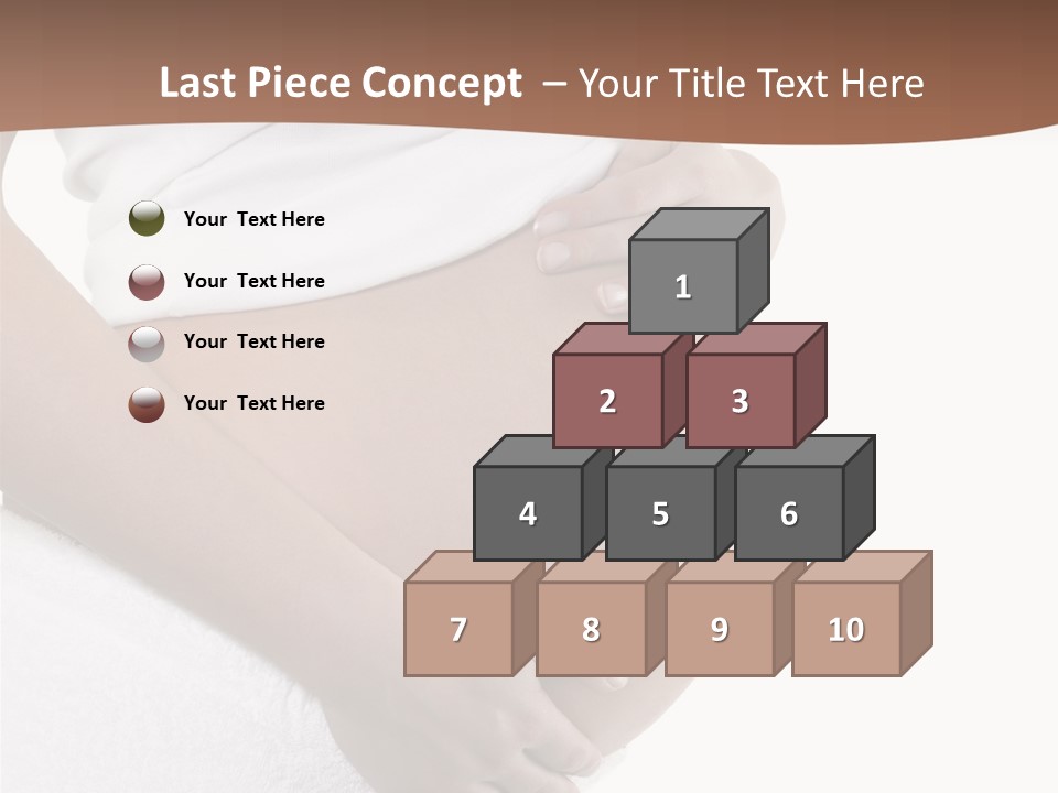 Hoping Body Belly PowerPoint Template