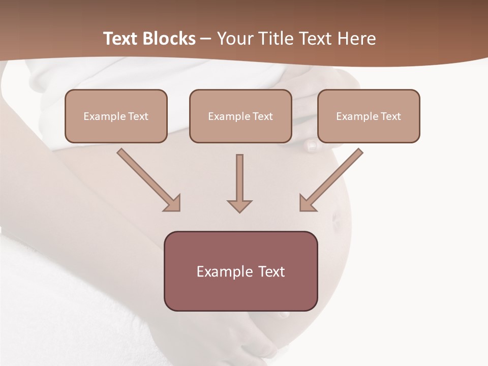 Hoping Body Belly PowerPoint Template