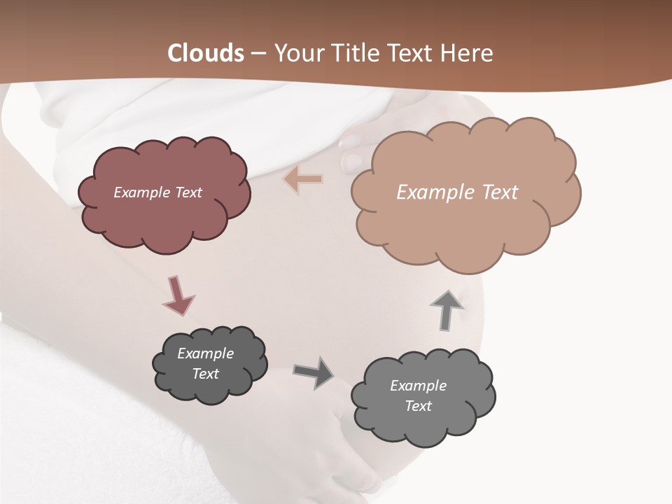 Hoping Body Belly PowerPoint Template